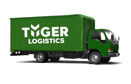 Green Tyger Logistics box truck.