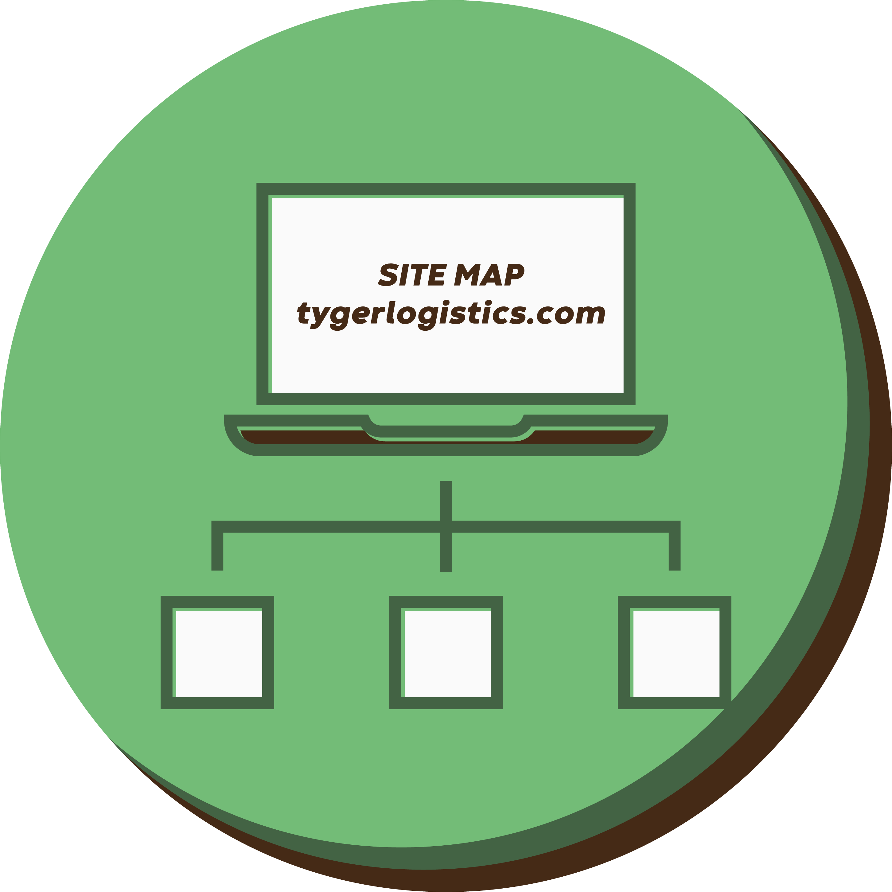 Sitemap - Navigate Trucking With Tyger Logistics - Easy to use Sitemap for tygerlogistics.com #freightyeah